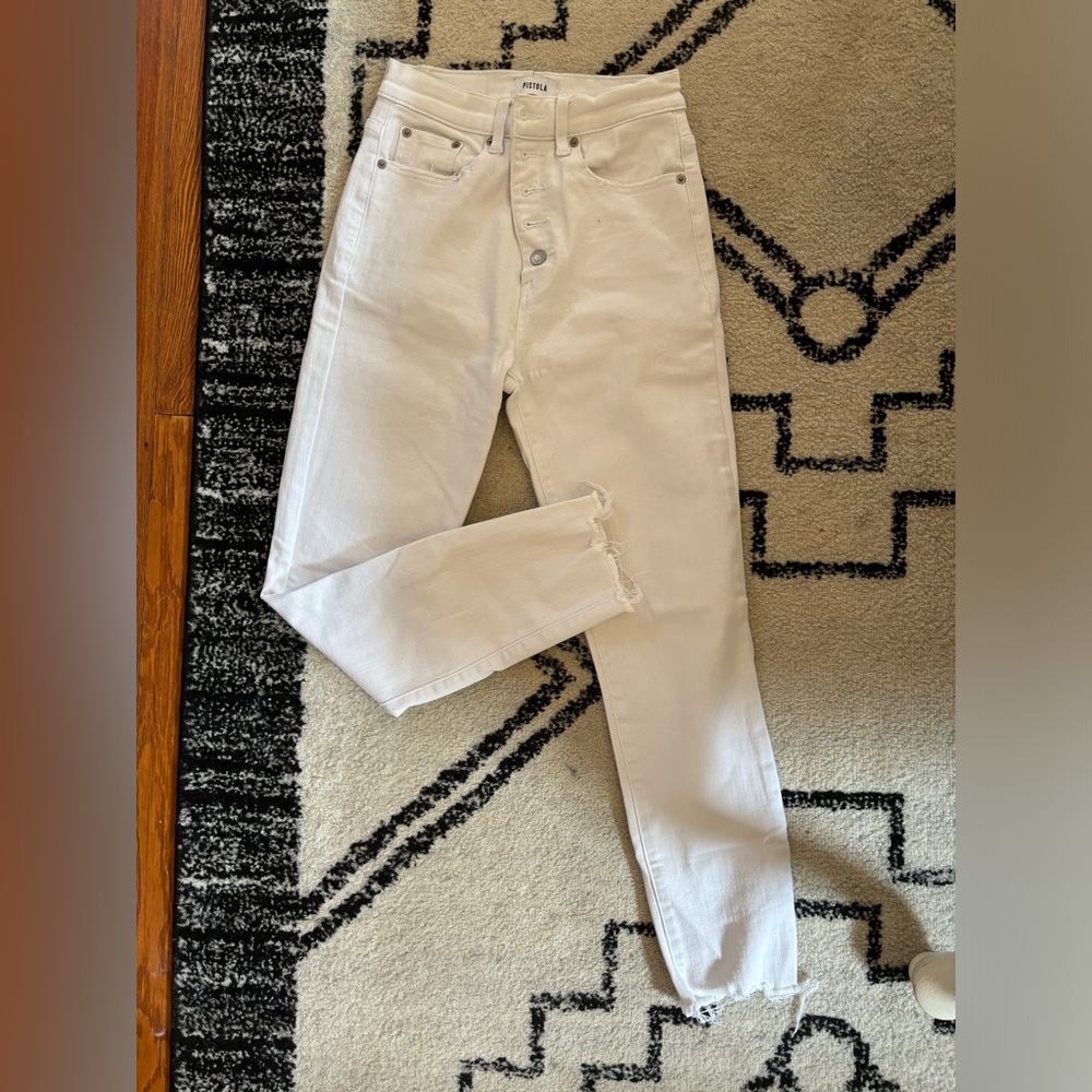 Pistoli white jeans